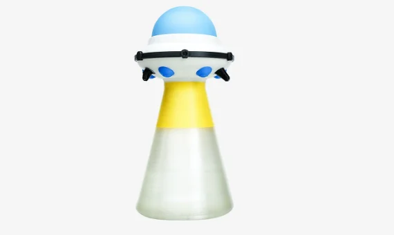 

Chuangxiang 3D printed UFO sensor washing phone model, Chuangxiang Cloud Maker Space model component
