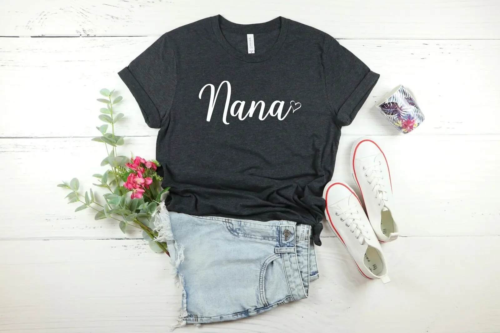 Mother'S Day T Shirt Nana Cute Grandma Bday For Best Grandmother New Grammy