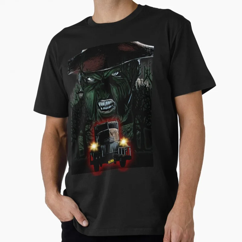 

Horror movie Jeepers Creepers Spooky Film Scary Halloween Gift T shirt for men Large size Tops 100% cotton printed Clothes