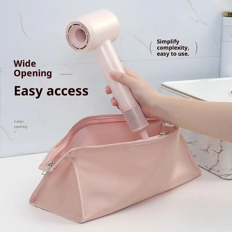 Tragbare Aufbewahrungstasche für Haartrockner, wasserdichte Reisetasche für Lockenstab und Haarstyling-Werkzeuge, staubdichter Organizer. – Detail 4
