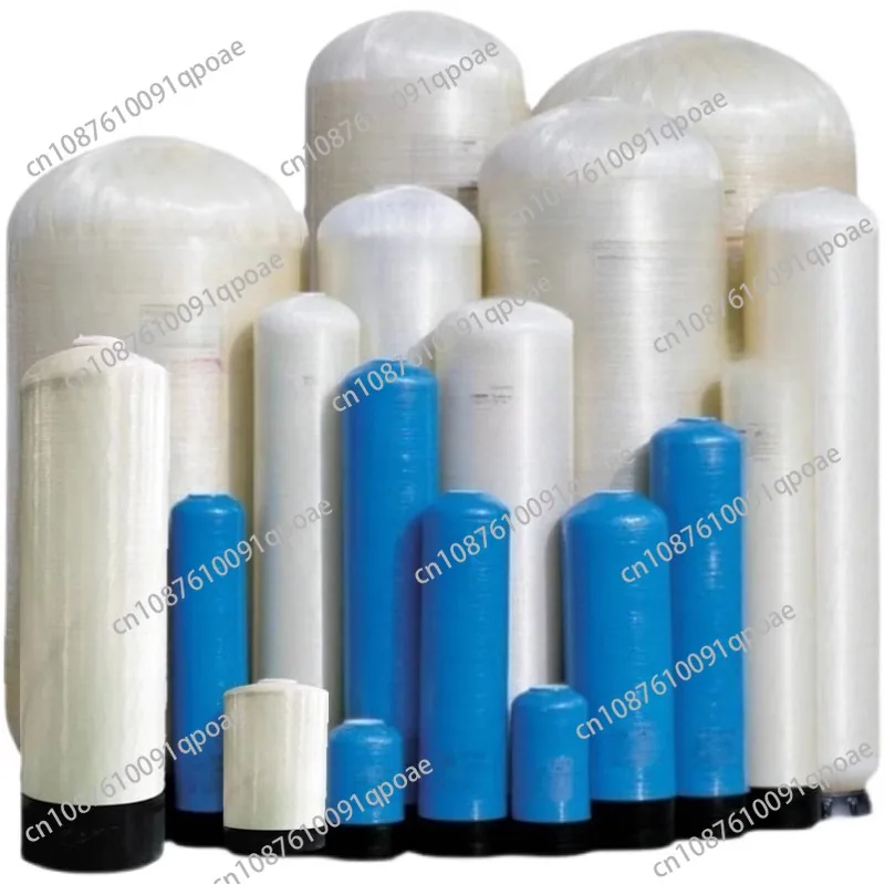 

FRP Tank Quartz Sand Manganese Sand Activated Carbon Filter Tank Resin Softening Water Equipment Well Water Groundwater Filter