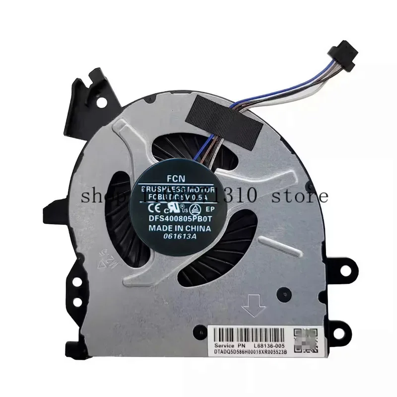 

N New CPU Cooling Fan for HP Probook 450 G4 455 G4 470 G4 905774-001 910976-001 NS65B00-15M23 DC5V