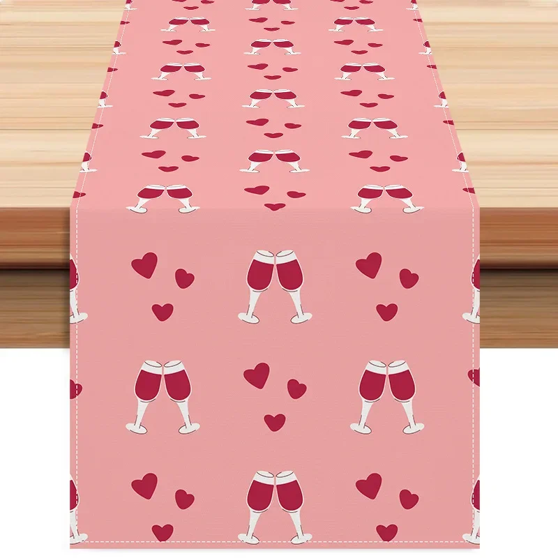 TZ01-ANue Tischfahne, Tischdecke für Feiertage, Esstisch, Dekoration, Teeflaggenunterlage, bedruckte Tischdecke aus Leinen