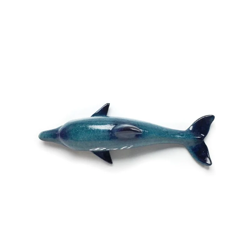 

Bali Island Souvenir Painted Imitation Blue Dolphin Fridge Magnet High-Value Craft Home Decoration