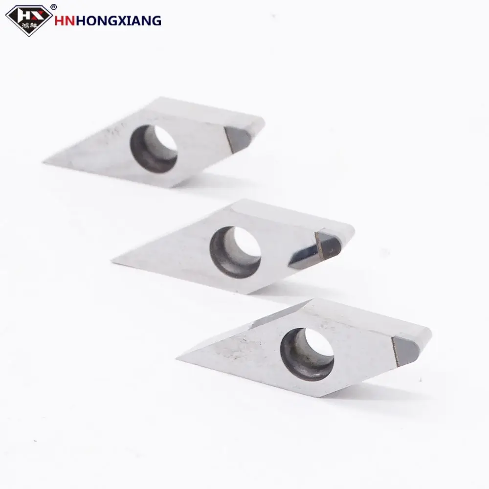 VBGW160412-1S PCD Cutter Insert Turning CNC Tools For Alloy Car Wheel Hubs Turning orAluminum