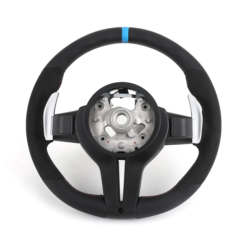 Microsued M Sport Volant Lekrad Steering Wheel for BMW F10 F11 F20 F21 F22 F25 F30 F31 F32 F33 F34 F36 F01 F06 F07 F12 F13 M3 M5
