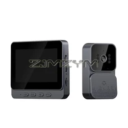 M10 Smart WiFi Doorbell Camera 2-Way Audio Video Door Bell With 4.3