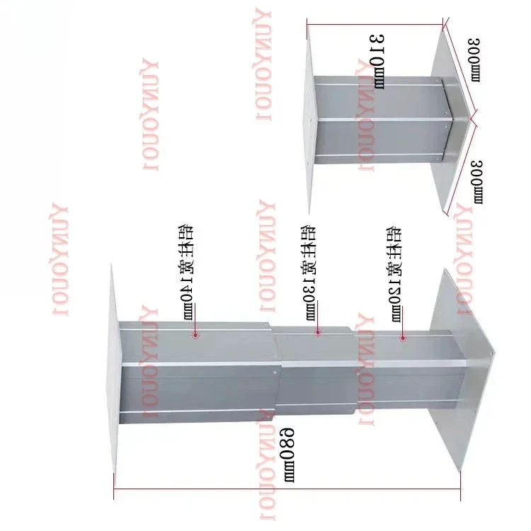 

AAA 80kg Lift Platform 310-680mm Automatic Adjustment Height 110-220VAC Aluminum for Tatami Electric Lifting Table Max