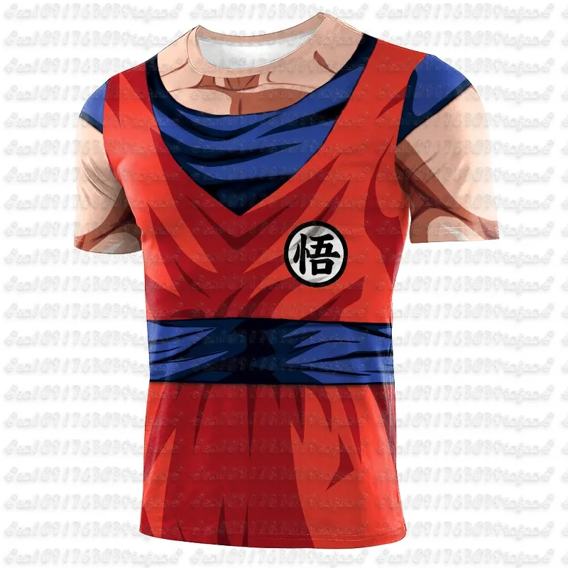 Dragon Ball Z Goku Kame Symbol 3D Quick Dry T-Shirt For Men Women Kids Summer Sports Cosplay Tee Outdoor Casual Fashion T-shirt