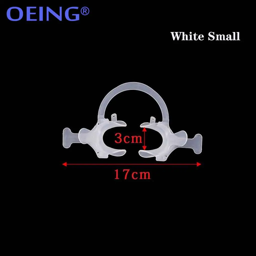 1PcDental Cheek Retractor C Shape Orthodontic Intraoral Cheek Lip Retractor  With Handle Mouth Opener Expander Dentist Accessory