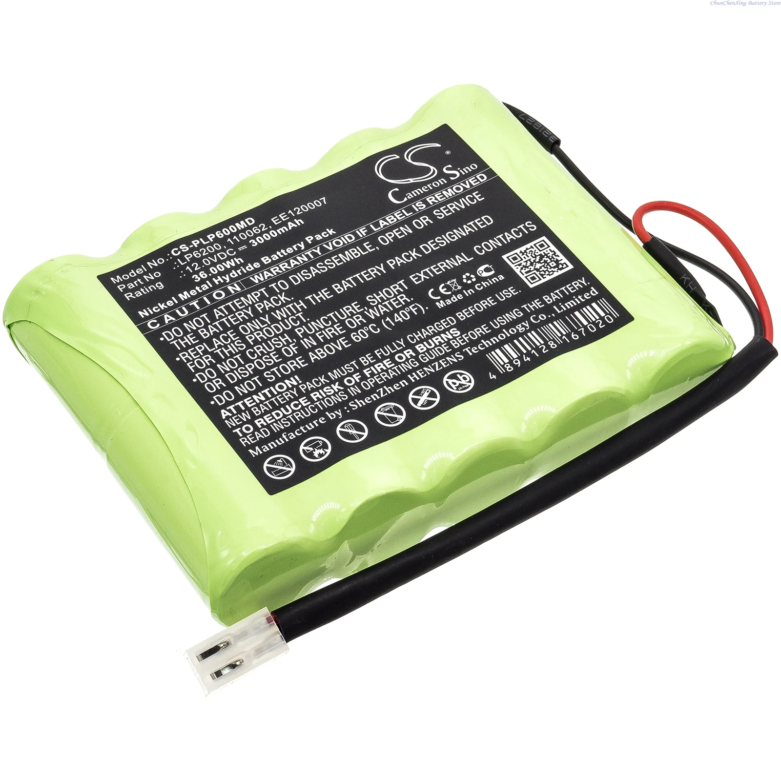 12V 3000mAh Medical Battery LP6200, 110062, EE120007 for Physio-Control Lifepak 6, Lifepak 6S, 7 Defibrillator, NLP6, LP7 +TOOL