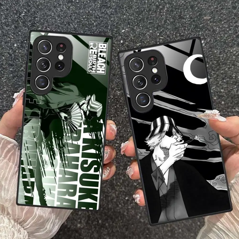 

Стеклянный чехол для мобильного телефона Kisuke Urahara для Samsung Galaxy S26 S25 S24 S23 S22 S21 S20 Note20 Plus FE Ultra, красочный чехол