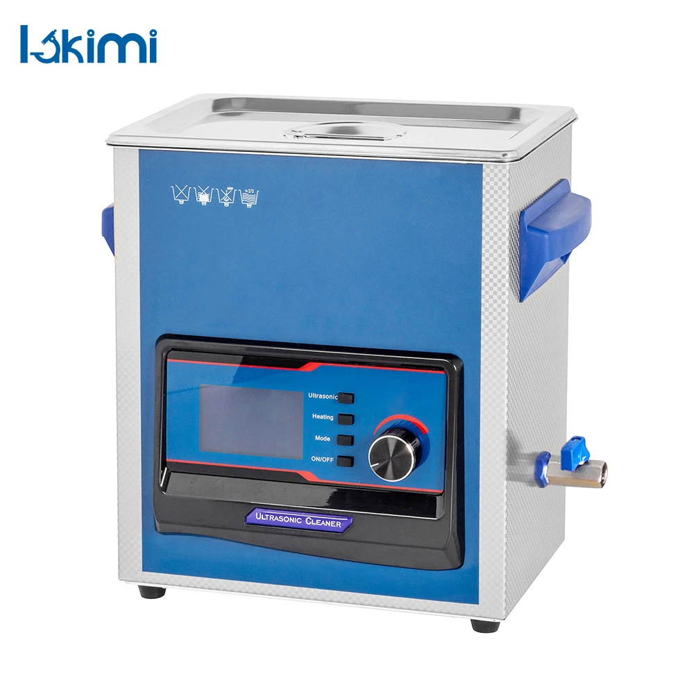 4.3L LCD Digital Ultrasonic Cleaning Machine for Multi-Frequency Heated Cleaning, LA-DM140