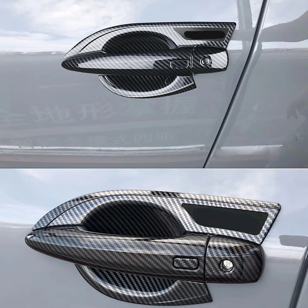 

Car Door Handle Cover For Nissan X-TRAIL Accessories Door Handle Bowl Trim Protector Auto Parts Sticker 2021 2022 2023 2024 2025