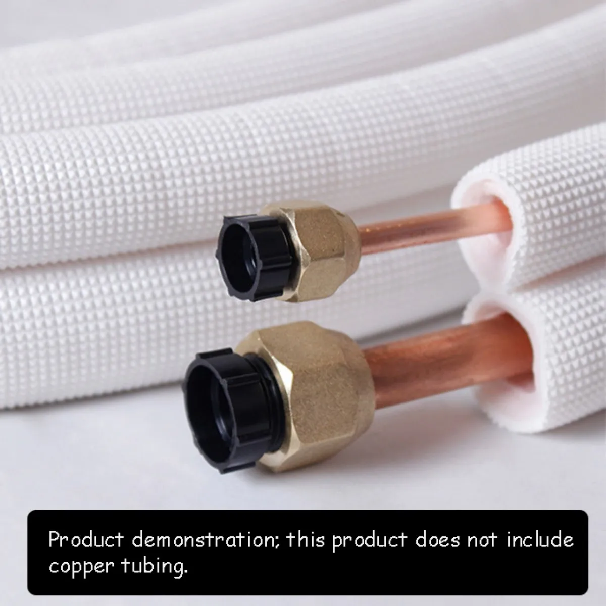 Air Conditioning Copper Pipe Insulation Sponge Sleeve 9mm-22mm Inner Diameter Temperature-Insulating Hose
