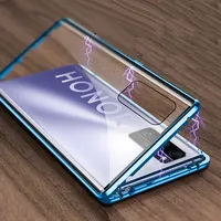 360 Degree Cases for Honor 50 90 Phone Shell for Honor X9 4G 5G X9A 5G X9b Full Case with Glass Transparent Back Cover