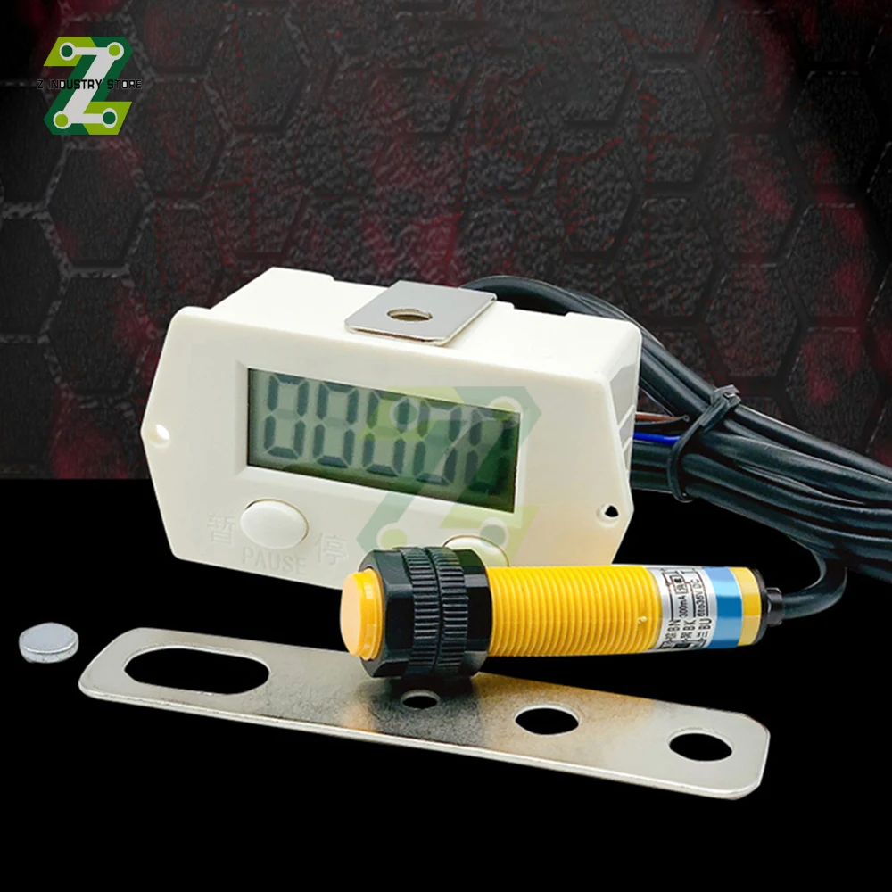 0~99999 Digital Display Electronic Counter Electromagnetic Induction Counter Factory Punch Counter With Battery