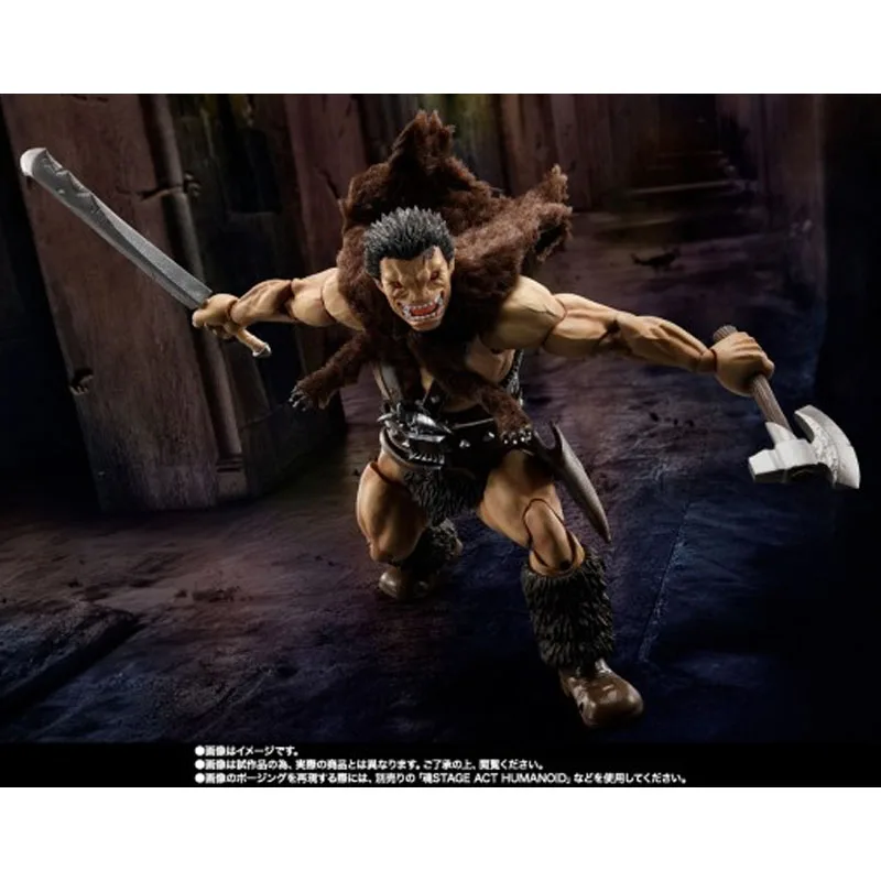 Bandai Original S.H.Figuarts Nosferatu Zodd Berserk 20C, Anime Action Figure Modelo de Montagem Brinquedos Modelo Presentes para Meninos