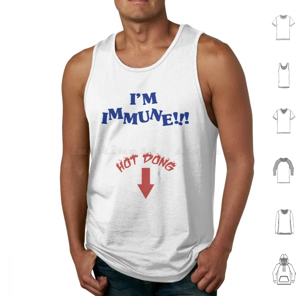 Hot Dong Tank Tops Vest Sleeveless Aqua Teen Hunger Force Athf Adult Swim Meatwad Master Shake Aqua Teen Frylock Funny