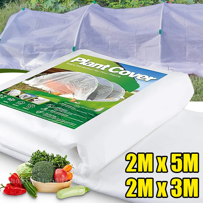 Winter Outdoor Cold Protection Cover Freeze Protection Floating Row Blankets Plant Fruit Vegetables Tree Warm Antifrost Blanket
