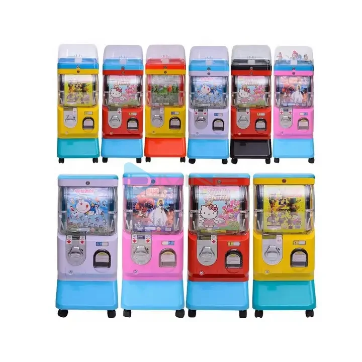 

Funny Gashapon Toys Ball Dispenser Coin Operated Game Machine Classic Toy Capsule Vending Machine for Sale