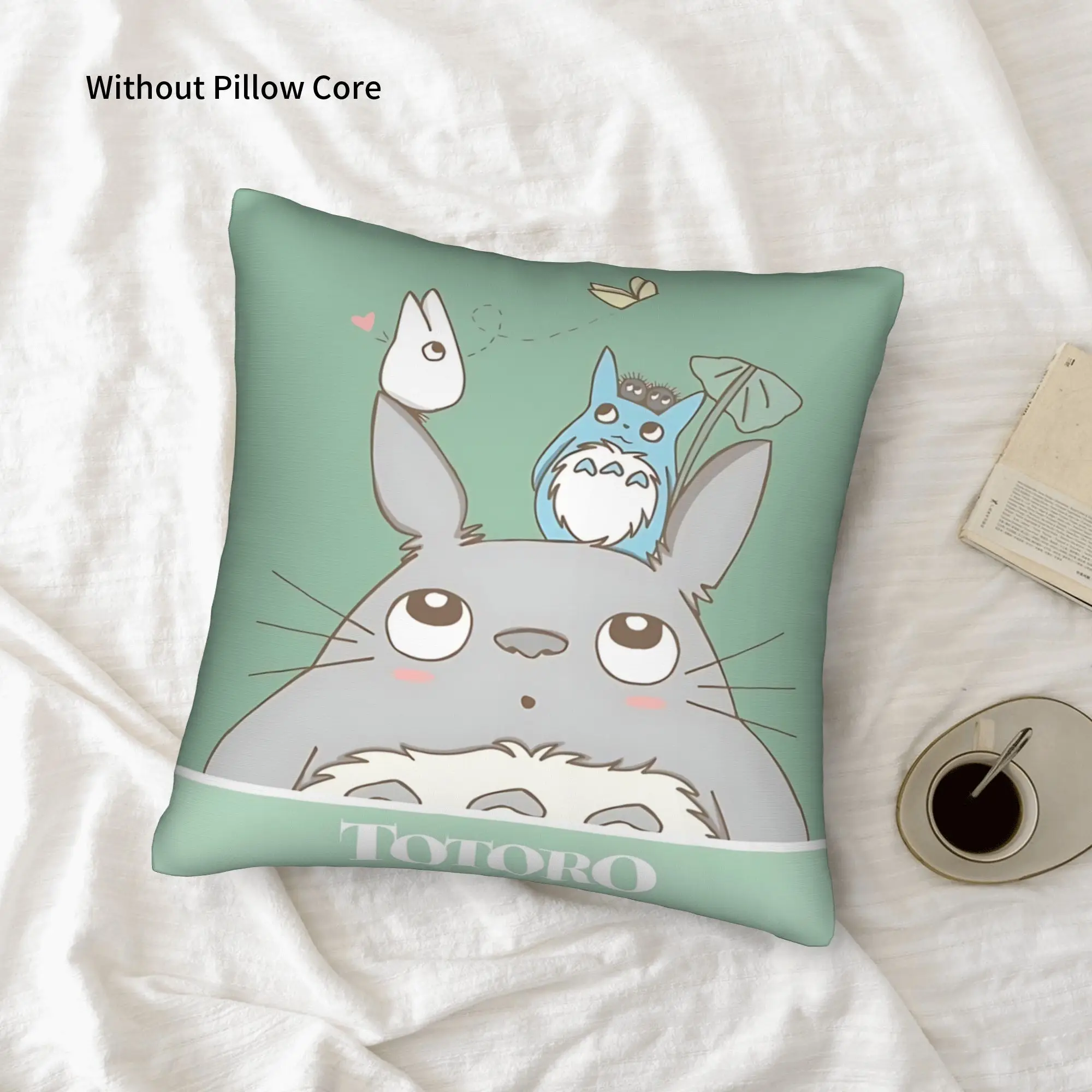 1PC Anime My Neighbor Totoros Pillow Case Home Decor Items Double-Sided Printing  Sofa Cushion Bedroom Bedside Pillow
