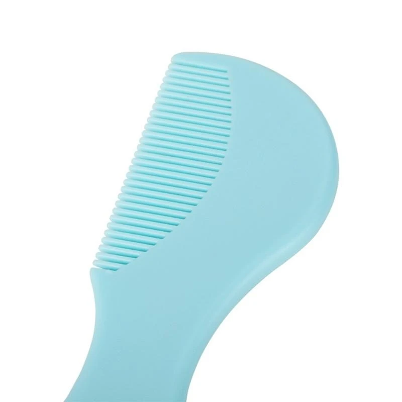 مجموعة العناية بالشعر J15U مجموعة فرشاة شعر ومشط للرضع تتضمن فرشاة ذات شعيرات ناعمة ومشط لطيف وتصفيف عملي للشعر #2