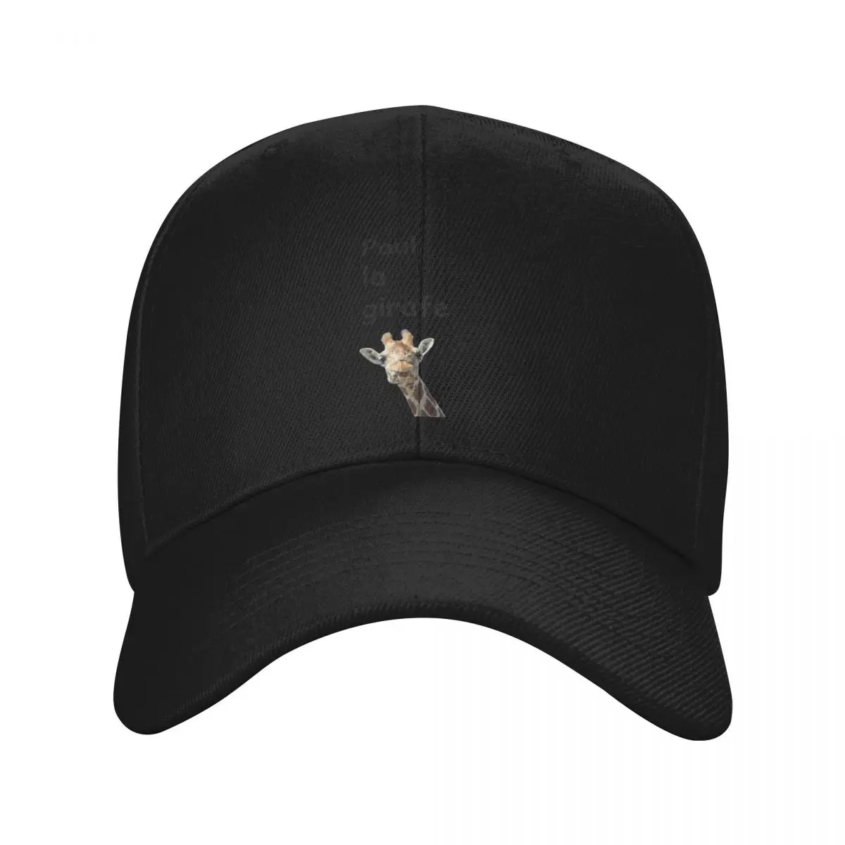 

Paul the Giraffe Baseball Cap Anime Hat Fishing cap golf hat genuine Caps Male Women's