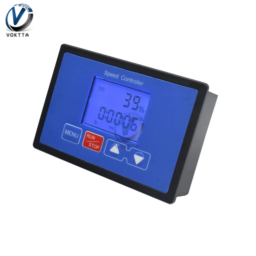 PWM Speed Controller DC 6,5 V-55V 30A LCD Intelligent Digital Display 0 ~ 100% Drehzahlmesser Einstellbar Drahtlose Fernbedienung Motor