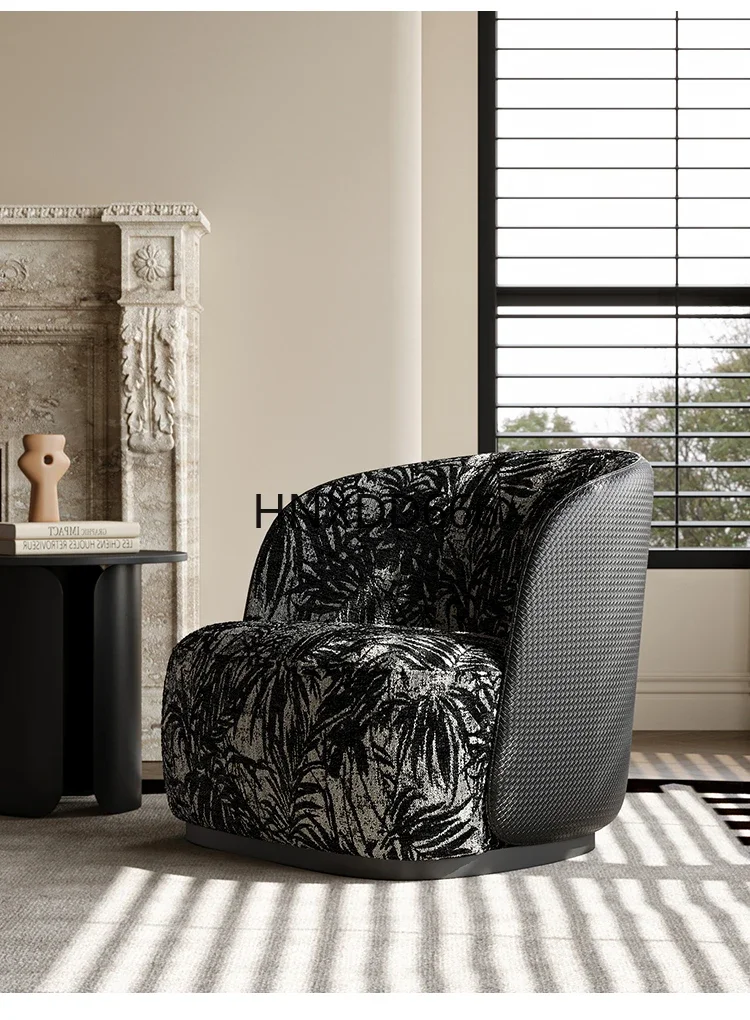 Luxury Single Sofa Chair Light Weight Living Room Balcony Leisure Seat Comfortable Modern Design Furniture