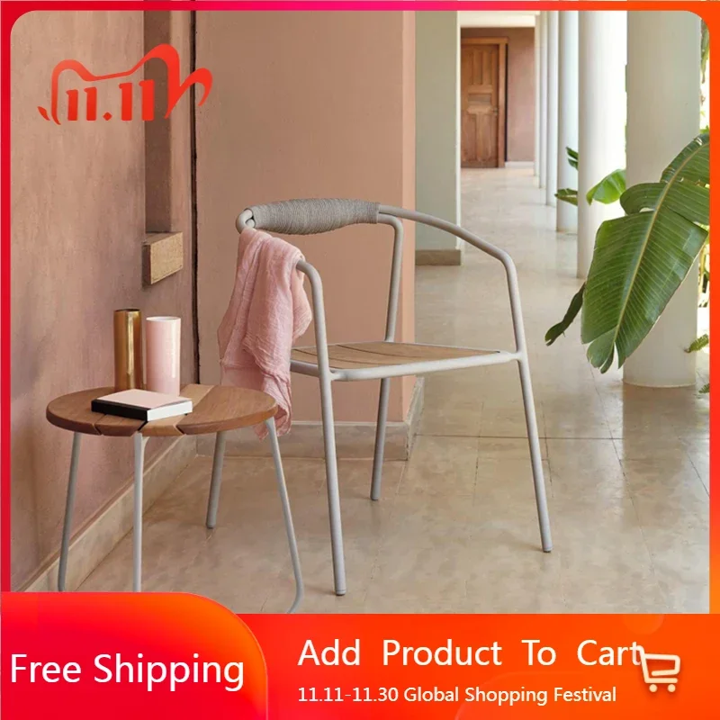 

Balcony Metal Garden Furniture Set Patio Adult Minimalist Sectional Garden Furniture Set Lounge Nordic Meble Ogrodowe Decoration