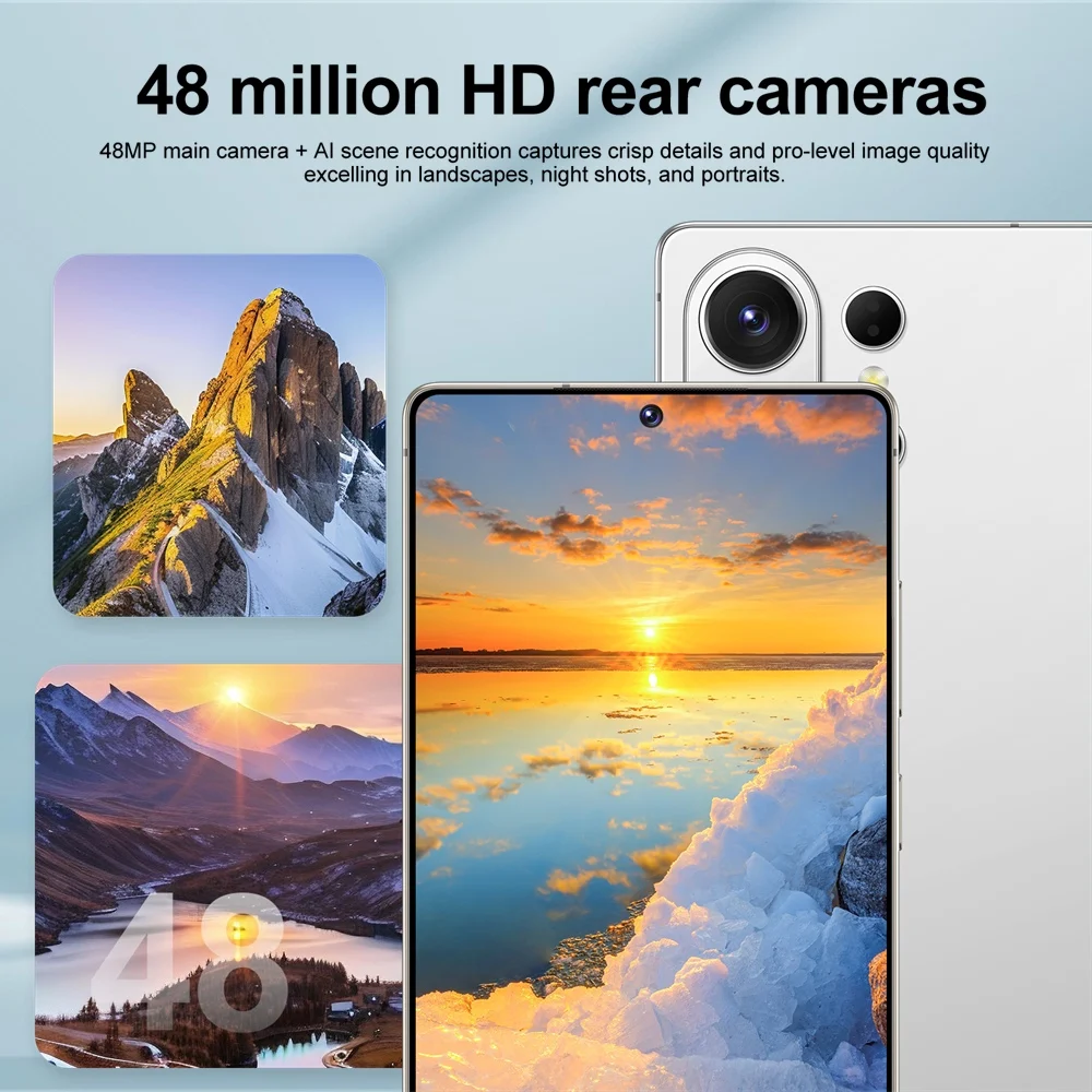K-Touch HOT NEW Mobile Phones For S26 Ultra Smartphone Android 15 Smartphone 5G Dual Card Dual Standby Cell phone 7.3 Inch 16+48MP Camera 22GB+2TB 7800mAh Battery Face Unlocked Global Version Cellphones