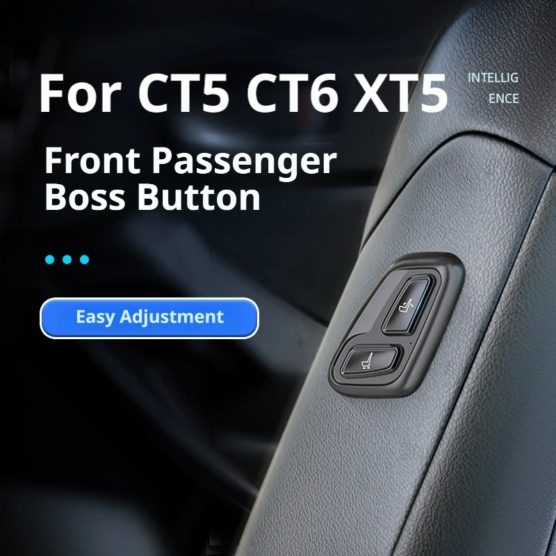 Car Co-pilot Boss Key Fit for Cadillac CT5 CT6 XT5 Modified Auto  Adjustment Button Wireless Remote Control Switch