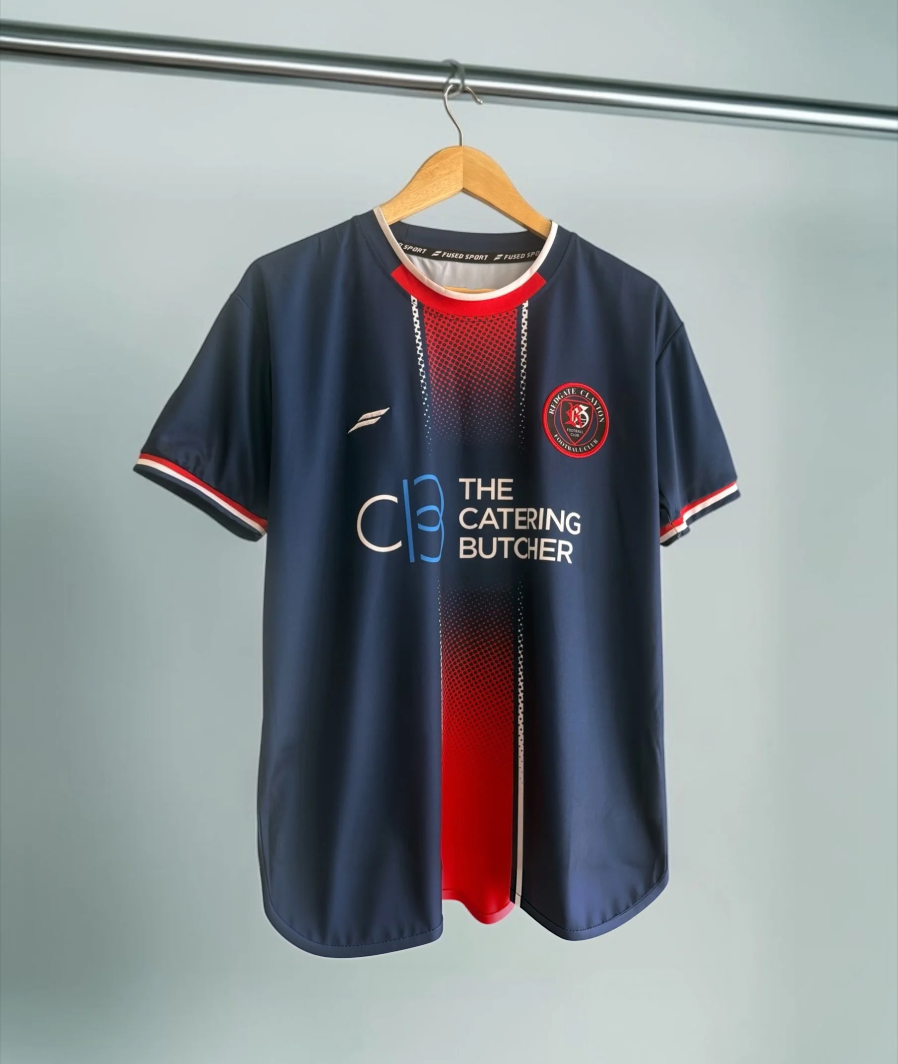 2026-27 New Ripgate Clayton Men's Catering Butcher Short Sleeve Football, Suitable for Daily and Training Wearing T-shirts