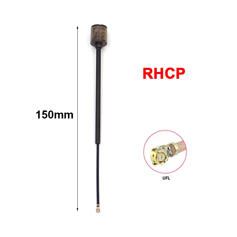 Lollipop 5 RHCP/LHCP 5.8G 2.8dBi MINI FPV Antenne SMA/RP-SMA/MMCX-Straight/MMCX-hoek/UFL voor RC Zender Ontvanger Drones DIY
