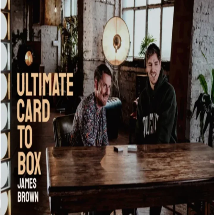 THE ULTIMATE CARD TO BOX by James Brown  -Magic tricks