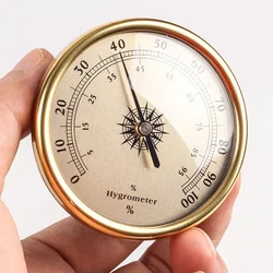 Aluminum Alloy Barometer Thermometer Hygrometer Gauge Tester Temperature Humidity Meter Mechanical Home Office