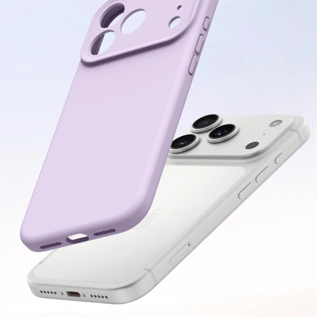 Original Flüssigsilikon Stoßfeste Handyhülle für iPhone 18 17 Pro Max 18Pro 17Pro Weiche Schutzhülle für iPhone 18 Pro Max – Detail 3
