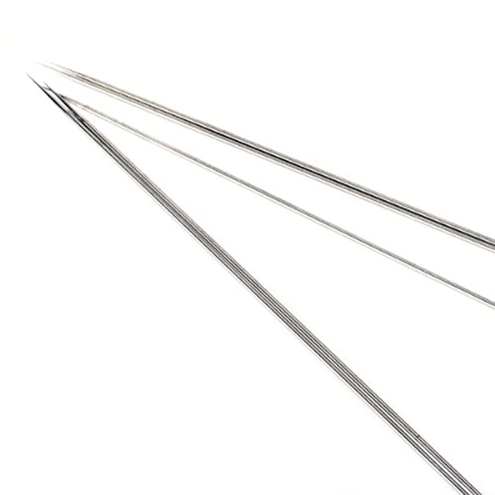 Aiguille d'aérographe 0.3Mm, 5 pièces, pointe de précision en acier inoxydable, cône plus long pour motif de pulvérisation à ligne Fine, remplacement de buse polie
