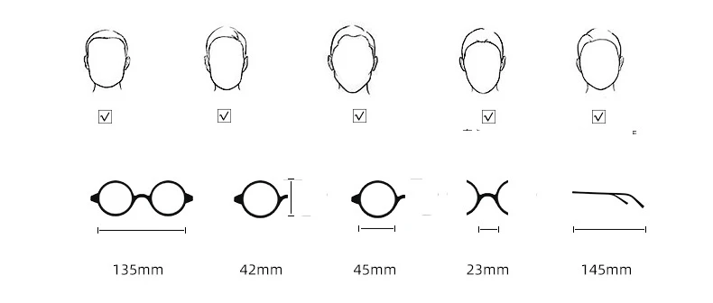 Japanischen Stil Handgemachte Retro Oval Runde Brille Rahmen Männer Reinem Titan Brillen Luxus Blau Licht Beständig Linsen Rahmen – Detail 10