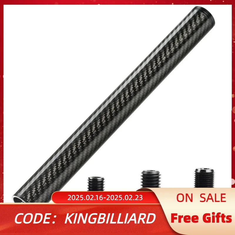 

Billiards Extension 12 inch Carbon Fiber Extendable Extension Billiard Accessories for Mezz Predator KONLLEN ZOKUE Jflowers Cue