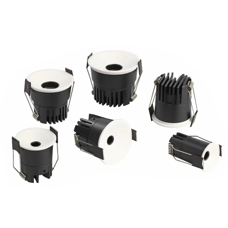 Mini ceiling light LED Spot Downlights 5W 7W 10W 12W 15W Embedded COB LED Recessed Spot Dimmable LED for Home Cabinet Showbox