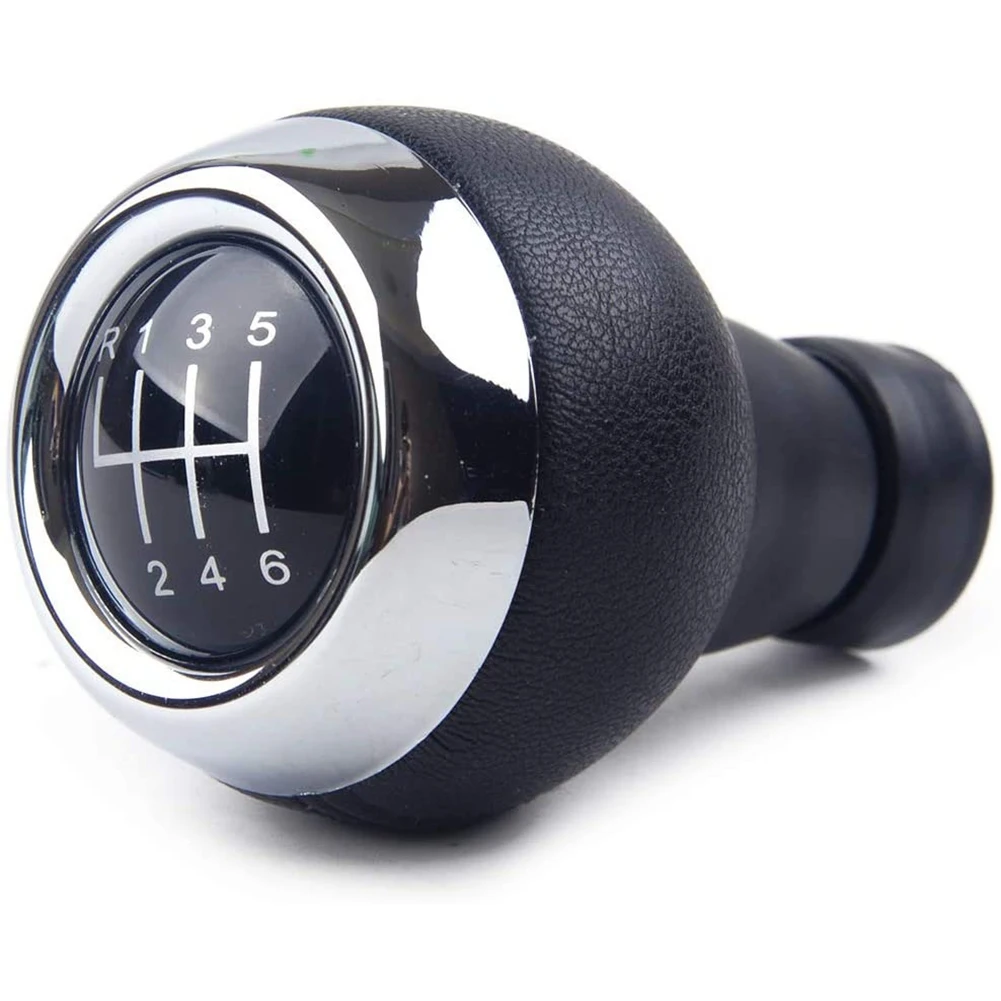 6 Speed Chrome Car Shift Gear Knob Lever Gaiter Boot with Dust Cover for Mini Cooper R55 R57 R58 R59 R60 R61