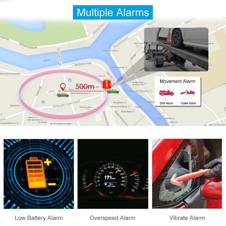 4G TKSTAR TK915 10000mAh 2G Tracker GPS Locator Magnet Waterproof IP65 GPS Car Tracker Long Standby Time LIFETIME FREE APP