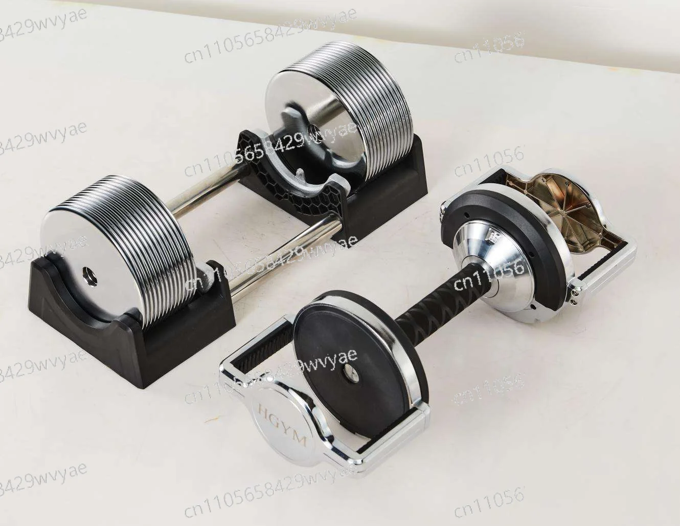 32KG Household Multi-purpose Weightlifting Training New Version for Home or Gym Fitness Stainless Steel Dumbbell Set