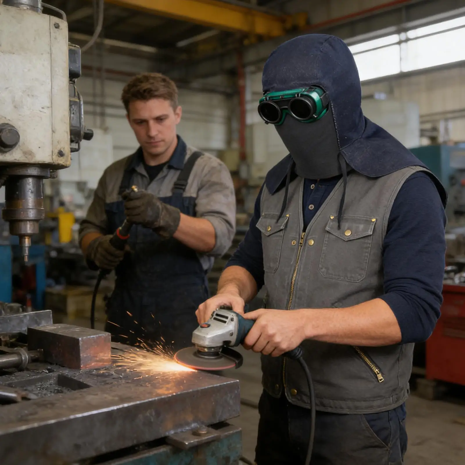 Welding Helmet Protective Face Cover With Neck Shoulder Drape Welding Helmet Masque For Tig Mig Arc Grinding Cutting Automotive