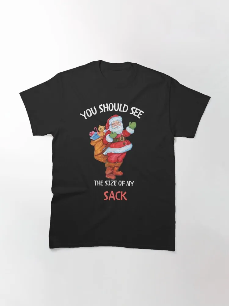 A festive and hilarious Christmas 2024 Classic T-shirt Outdoor Cycling