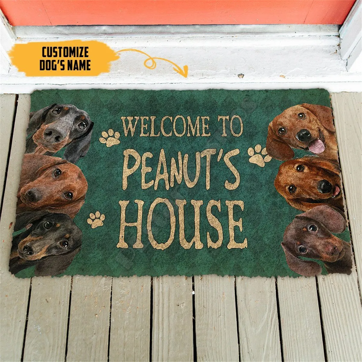 Basset Hound Welkomstdeurmat 3 - Home Fashion Textiles recensie en prijs