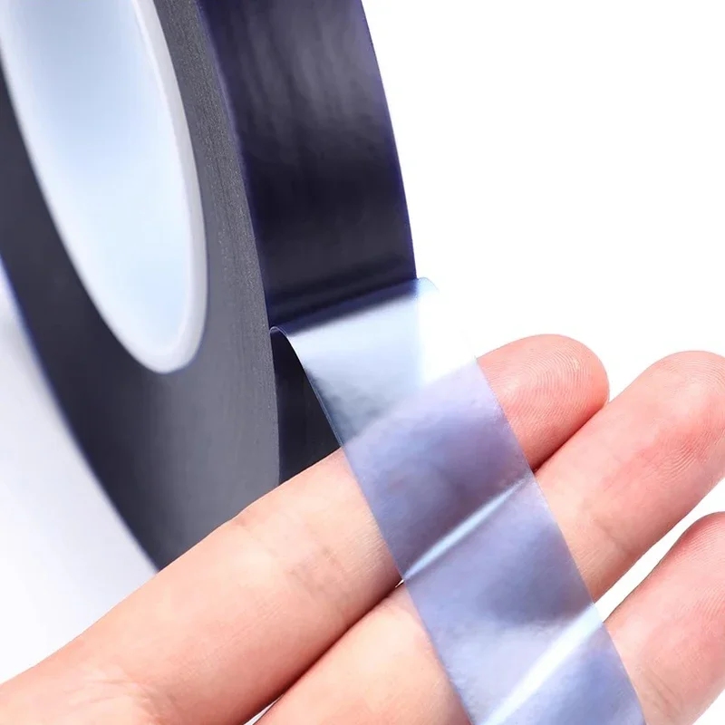 Pvc electroplating waterproof blue film tape high Temperature Protective Resistant Film Acid-base Adhesive Tape