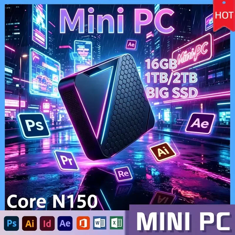 intel-core-n150-compact-mini-pc-pro-32gb-ram-big-ssd-4k-screen-wifi6-bt52-multifunctional-office-gaming-device